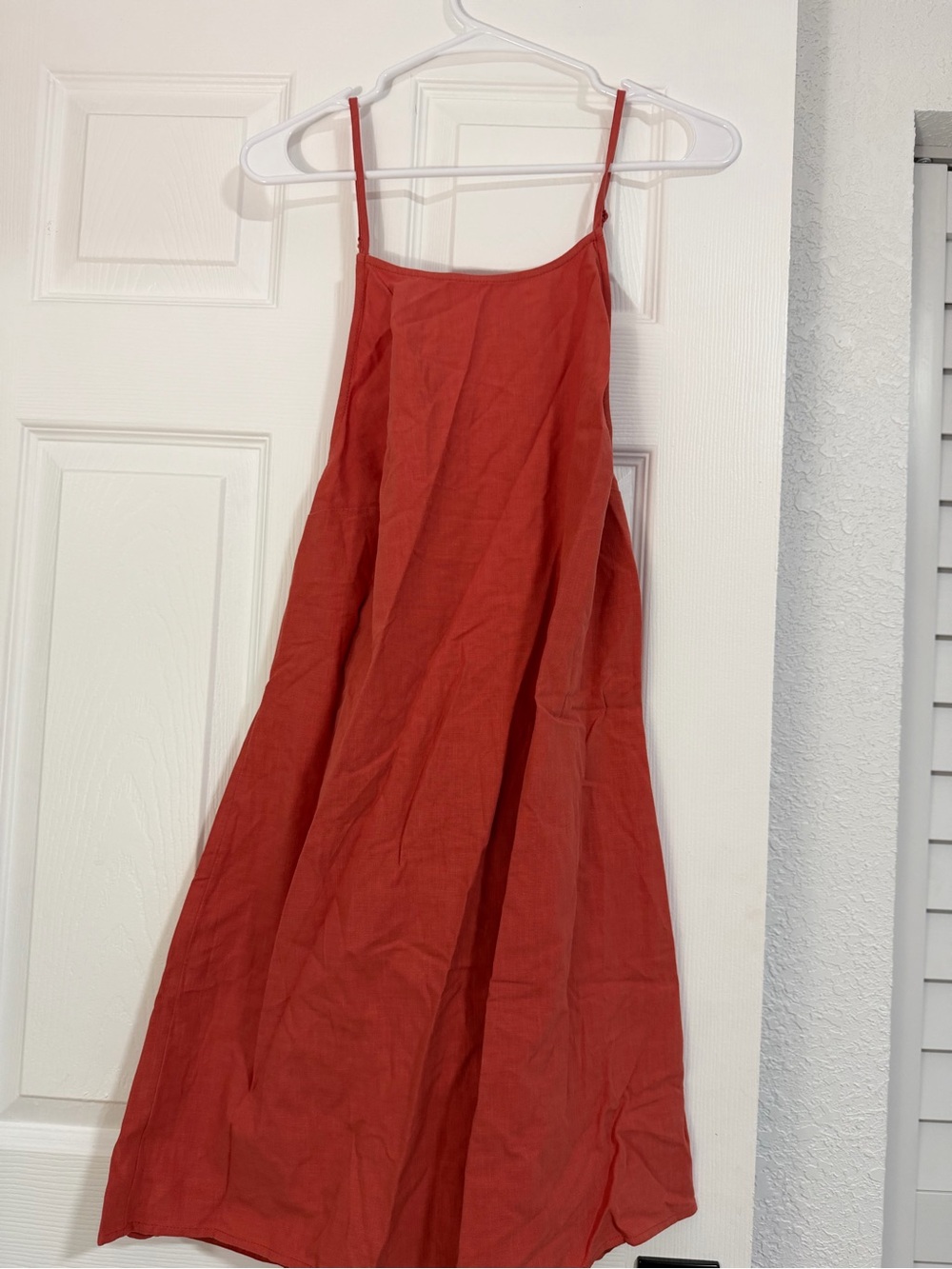 Women's Rust Red Slip Dress -